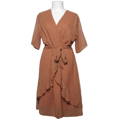 Dress (Brown) from Yidarton Elastane, Polyester