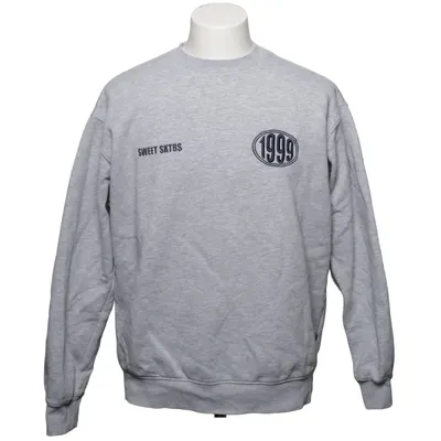 Sweatshirt (Gray) from Sweet Sktbs Organic cotton, Recycled polyester, Viscose