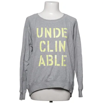 Sweatshirt (Grijs, Geel) van WA Action Sports Katoen, Polyester