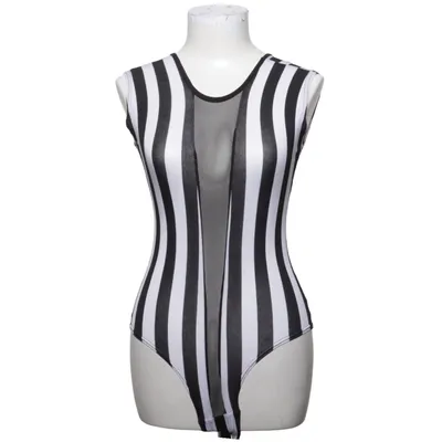 Body (Svart, Vit) från Instyle Elastan, Viskos