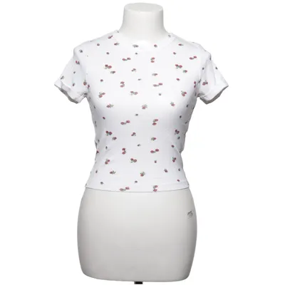 T-shirt (White, Red, Green) from Bershka Cotton