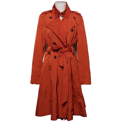 Trenchcoat (Oranje) van Karen Millen Acetaat, Polyester, Viscose