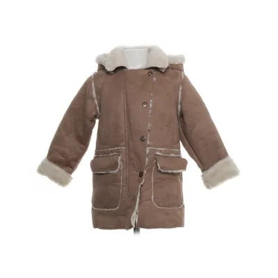 Shearlingjacka (Brun, Vit) från Tissaia Akryl, Polyester, Polyuretan