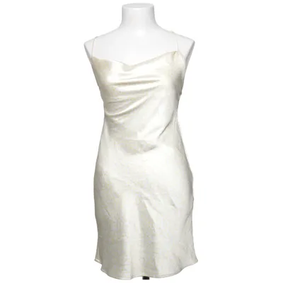 Kjole (Hvid, Gul) fra NA-KD Polyester