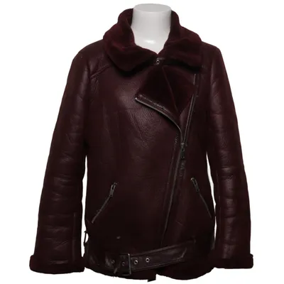 Shearling Jacke (Rot) von Zara Woman Outerwear