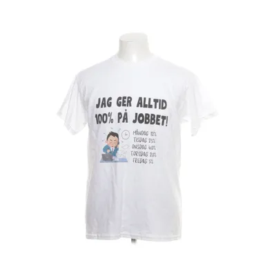 T-shirt (Vit) från Gildan Bomull