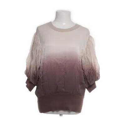 Top (Brown, Beige) from Stank Stockholm Viscose, Silk, Elastane, Cotton