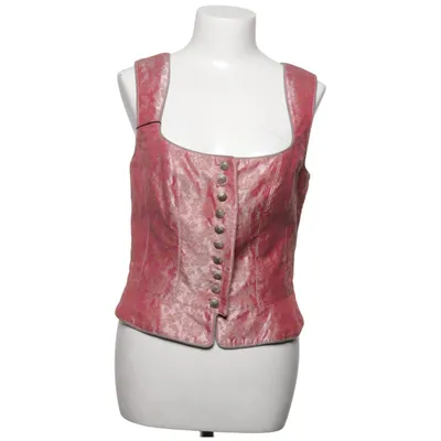 Traditionell klädsel (Rosa, Guldfärgad) från Country Line Acetat, Bomull, Linne, Polyester
