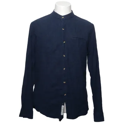 Chemise (Bleu) de Skill Coton, Lin