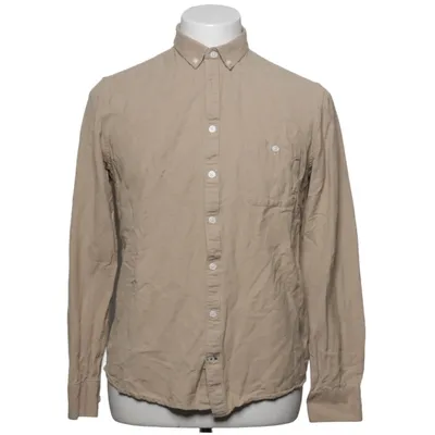 Button down shirt (Beige) from Kronstadt Cotton, Linen, Viscose