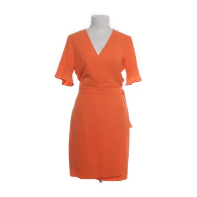 Wrap dress (Orange) from Envii Elastane, Polyester