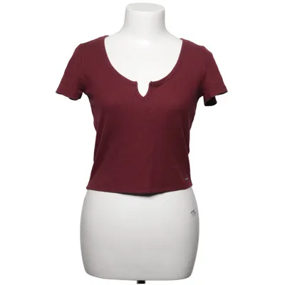 Top (Rood) van Hollister Polyester, Viscose