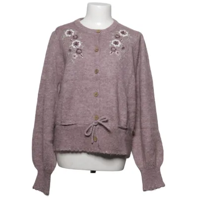 Cardigan (Purple) from Newbie by KappAhl Elastane, Mohair, Polyamide, Wool