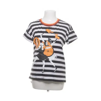 T-shirt (Noir, Blanc, Orange) de Bimba y Lola Coton, Viscose