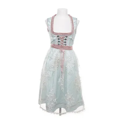 Dirndl (Blå, Vit) från Viva Couture Bomull, Elastan, Polyester