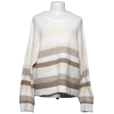 Sweater (White, Beige, Brown) from Samsa Collection Elastane, Polyester, Wool