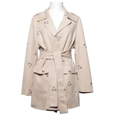 Jas (Beige, Meerkleurig) van Solitaire Polyester