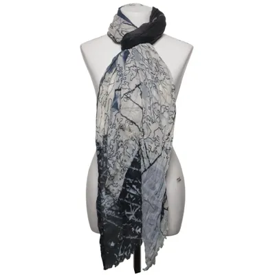 Shawl (Blue, White, Black, Multicolored) from Syster P Cotton, Modal