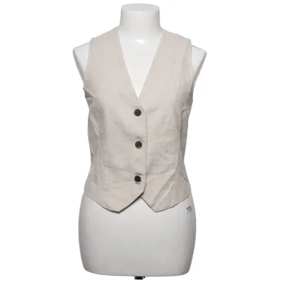 Jakkesætsvest (Beige) fra KappAhl Bomuld, Linned, Polyester