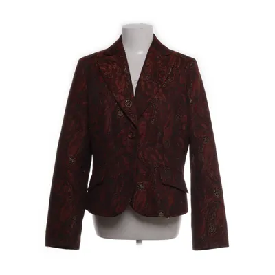 Kavaj (Brun, Flerfärgad) från KappAhl Akryl, Bomull, Polyester