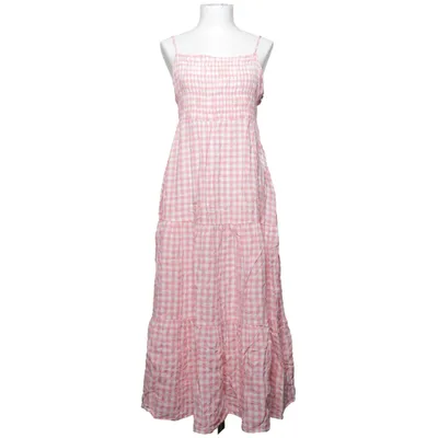 Jurk (Roze, Wit) van H&M Katoen, Viscose