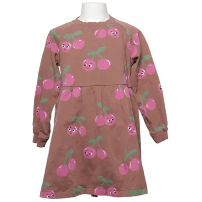 Klänning (Brun, Rosa) från Minimarket Bomull