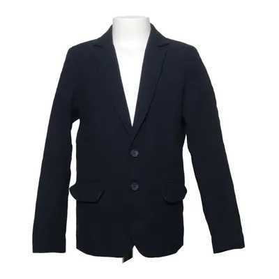 Blazer (Blue) from H&M Cotton, Linen, Polyester