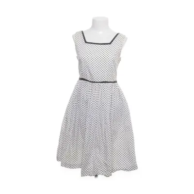 Klänning (Vit, Svart) från Jumper Fabriken Bomull