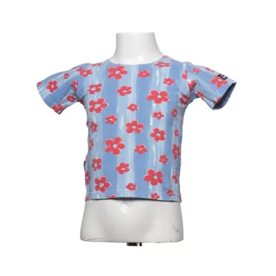 T-shirt (Bleu, Rouge, Multicolore) de Lingon & Blåbär Coton, Élasthane
