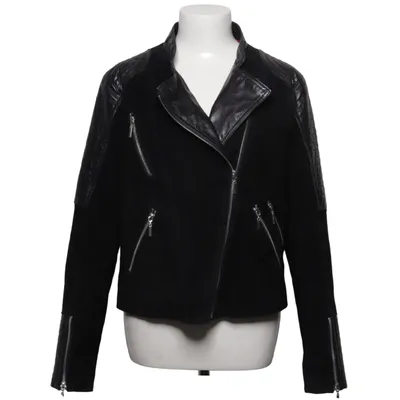 Biker jacket (Black) from Molltan Leather, Polyester