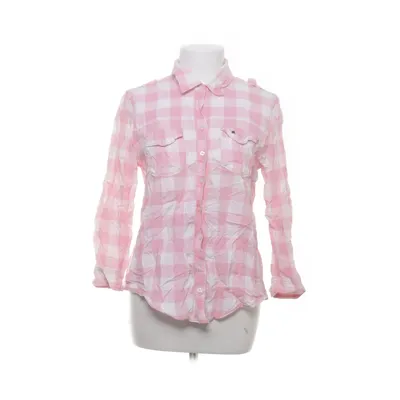 Flanellskjorta (Rosa, Vit) från Abercrombie & Fitch Bomull