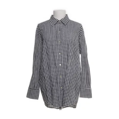 Skjorta (Vit, Svart) från Mango Bomull, Elastan, Polyester