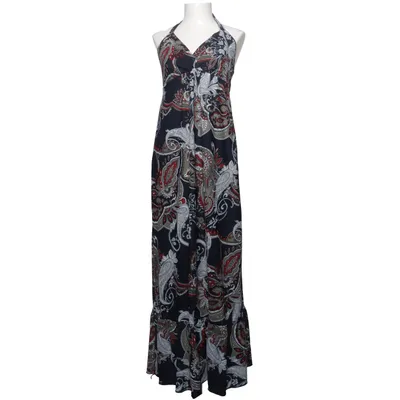 Halterneck-kjole (Sort, Flerfarvet) fra Yessica Polyester