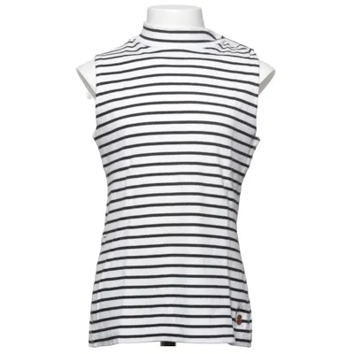 Top (Black, White) from Ü by KappAhl Cotton, Elastane