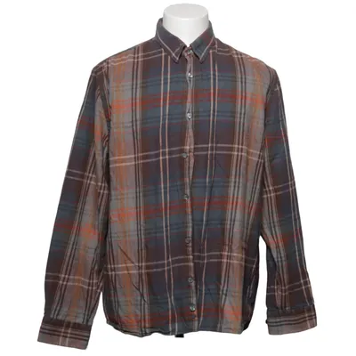 Flannel shirt (Gray, Orange, Beige) from Ljung by Marcus Larsson Cotton