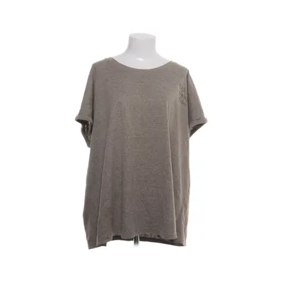 Topp (Grå) från Zizzi Bomull, Polyester