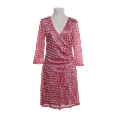 Slå-om-kjole (Pink, Hvid) fra Pernilla Wahlgren Polyester