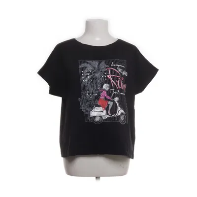 T-shirt (Black) from Jean Pascale Cotton