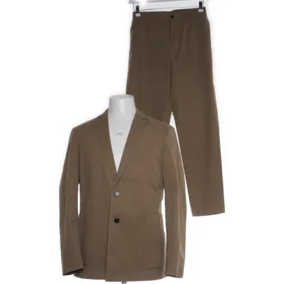 Kostym (Brun) från Jack & Jones Lyocell, Bomull, Elastan, Polyester