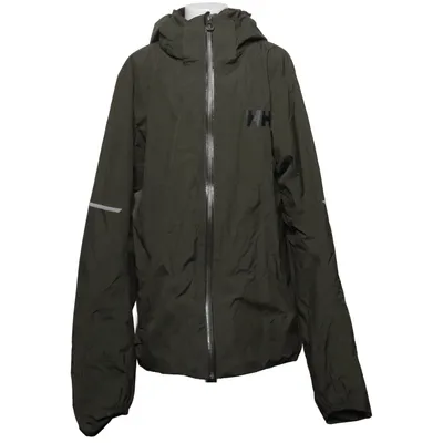 Rain jacket (Green) from Helly Hansen Polyamide, Polyurethane