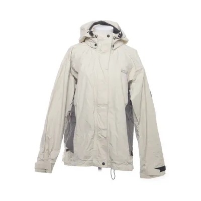 Allvädersjacka (Beige, Grå) från Jack Wolfskin Polyamid, Polyuretan