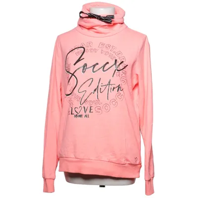 Hoodie (Pink) from Soccx Cotton, Polyester