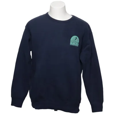 Sweatshirt (Blau) von Gildan Hammer Baumwolle, Polyester