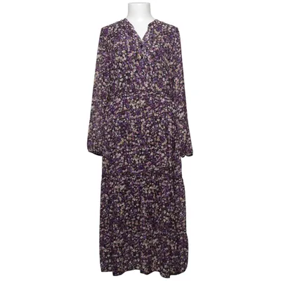 Robe longue (Violet, Noir, Multicolore) de Johanna Élasthane, Polyester, Viscose