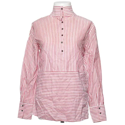 Blus (Röd, Vit) från Rika by Ulrika Lundgren Bomull, Linne