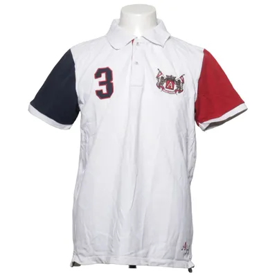 Polo (Blanc, Multicolore) de Adrian Hammond Coton