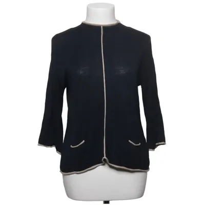 Strickjacke (Blau, Beige) von Rabalder Leinen, Viskose