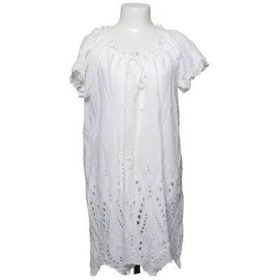 Jurk (Wit) van Feeling Fame Katoen, Viscose