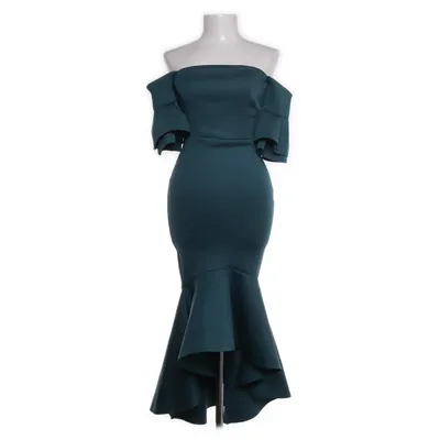 Aftonklänning (Turkos) från ASOS Polyester, Elastan