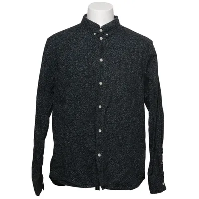 Button down shirt (Black, Blue) from Wood Wood Cotton